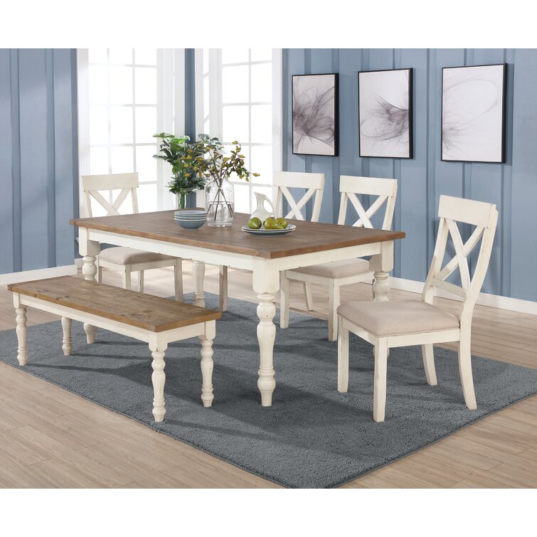 Wayfair table with bench new arrivals